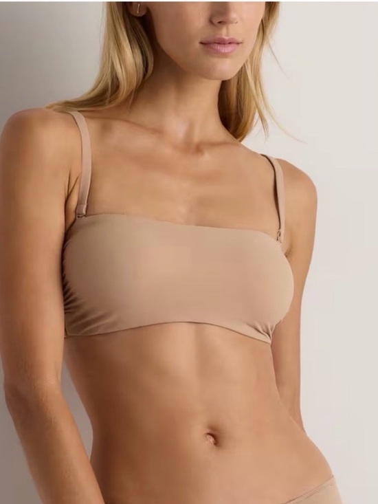 Quince Other - Quince Nude Bandeau Bralette with Removable Straps X-Large 650